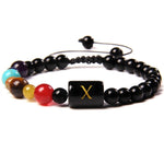 Pulseira letra x valor por defeito título