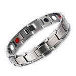 Pulseira magnética de aço valor por defeito título