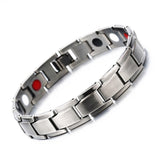 Pulseira magnética de aço valor por defeito título