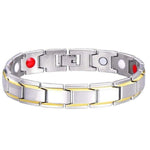 Pulseira magnética de prata valor por defeito título