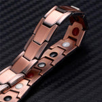 Pulseira magnética dourada rosa valor por defeito título