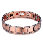 Pulseira magnética dourada rosa valor por defeito título