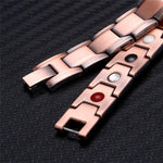 Pulseira magnética dourada rosa valor por defeito título