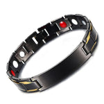 Pulseira magnética preta valor por defeito título