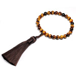 Pulseira mala de olho de tigre olho do tigre