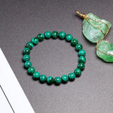 Pulseira malaquita 10mm