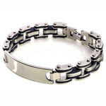 Pulseira masculina de elos prata