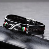 Pulseira masculina infinito valor por defeito título