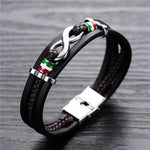 Pulseira masculina infinito valor por defeito título
