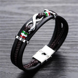 Pulseira masculina infinito valor por defeito título