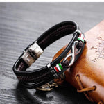 Pulseira masculina infinito valor por defeito título