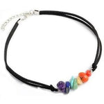Pulseira minimalista 7 chakras 7 chakras