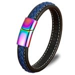 Pulseira moderna de couro