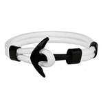 Pulseira náutica âncora branca valor por defeito título