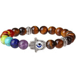 Pulseira olho de tigre chakra pulseira de olho de tigre