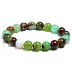Pulseira original de jade verde / 16 cm