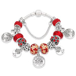 Pulseira pingentes da árvore da vida