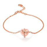 Pulseira quartzo rosa e ouro rosa valor por defeito título