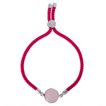 Pulseira quartzo rosa simples valor por defeito título