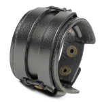 Pulseira resistente masculina couro preto valor por defeito título