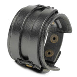 Pulseira resistente masculina couro preto valor por defeito título