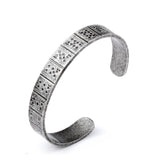 Pulseira rígida antiga prata vintage