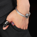 Pulseira rígida biker