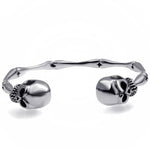 Pulseira rígida caveira valor por defeito título