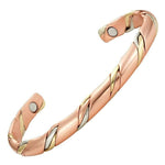 Pulseira rígida de cobre cobre