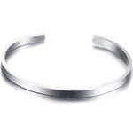 Pulseira rígida discreta