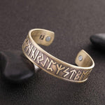 Pulseira rígida estilo viking