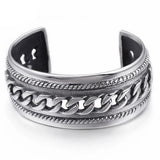 Pulseira rígida grande vintage