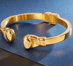 Pulseira rígida luvas de boxe