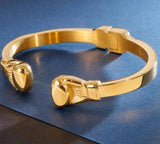 Pulseira rígida luvas de boxe