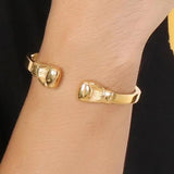 Pulseira rígida luvas de boxe