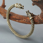 Pulseira rígida ouroboros