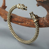 Pulseira rígida ouroboros