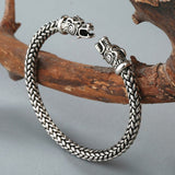 Pulseira rígida ouroboros