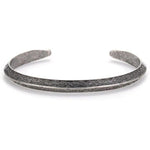 Pulseira rígida robusta prata