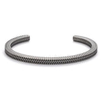 Pulseira rígida simples prata