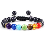 Pulseira shamballa 7 chakras pérolas mulheres valor por defeito título