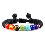 Pulseira shambhala 7 chakras pedra vulcânica valor por defeito título