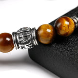 Pulseira tibetana olho de tigre