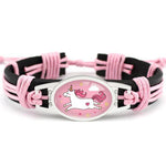 Pulseira unicórnio criança cor-de-rosa 3