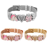 Pulseira unicórnio da moda