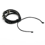 Pulseira unicórnio de couro