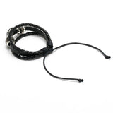 Pulseira unicórnio de couro