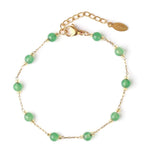 Pulseira vintage de aventurina valor por defeito título