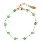 Pulseira vintage de aventurina valor por defeito título