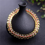 Pulseira vintage de citrino